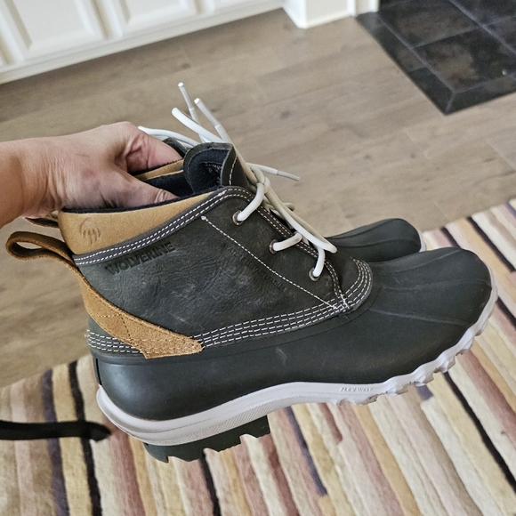 WOLVERINE Torrent Waterproof Granite Anti-Fatigue Boots W880220 USA 12M eu45 - Picture 8 of 13